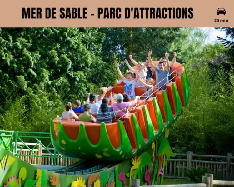 Maison Individuelle Tout Confort Terrasse Exterieur Proche Parc Asterix, Aeroport Roissy Cdg, Paris, Disney, Chateau De Chantilly 拉沙佩勒 外观 照片